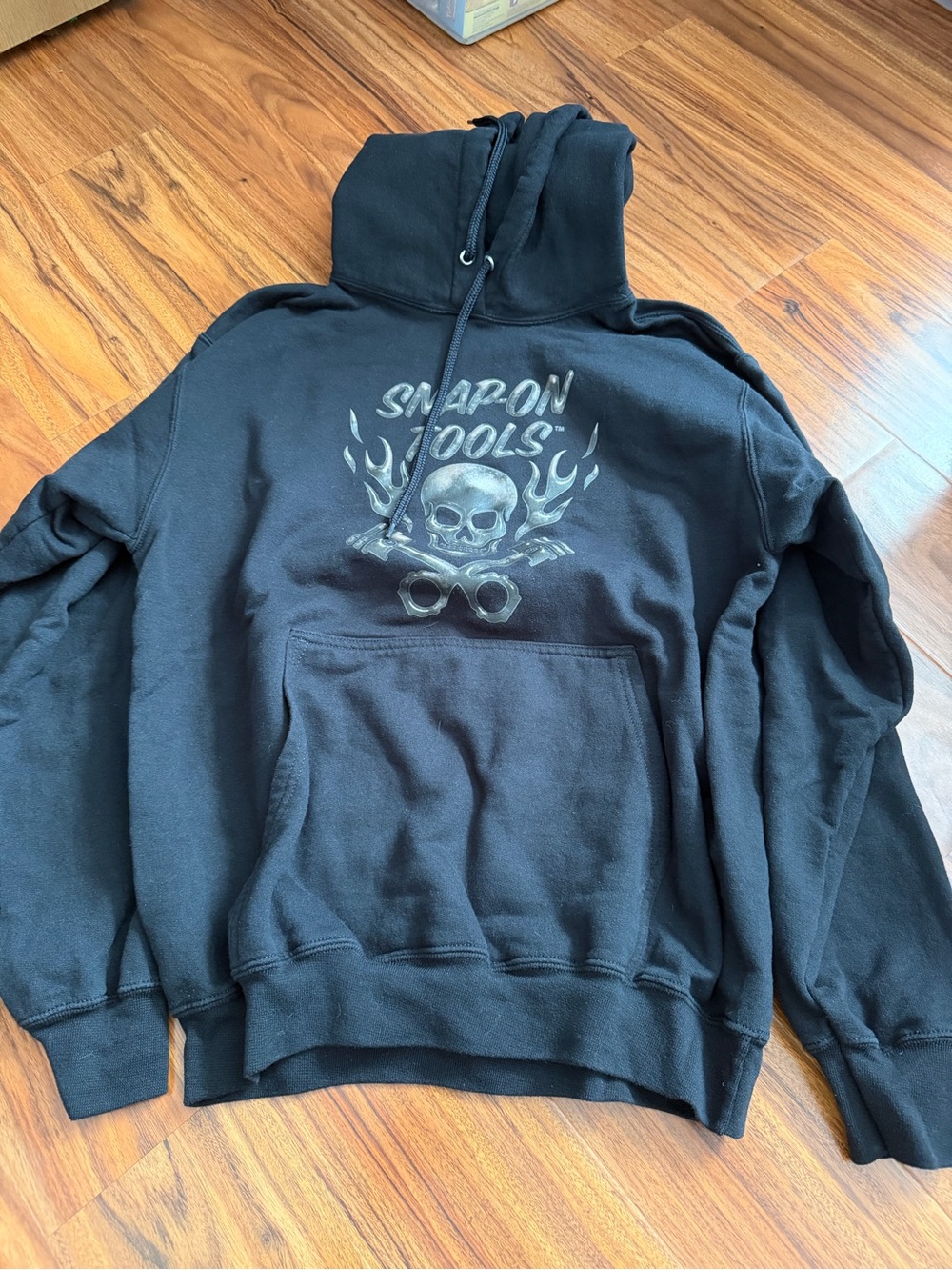 Snap-on Tools Black Graphic Pullover Hoodie